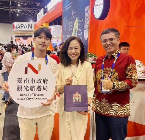 南市府參加2026吉隆坡MATTA國際旅展 攜手百萬網紅常勇、賈森深化……