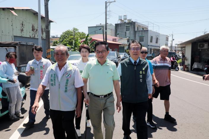 黃偉哲出席官田西庄里辦公處揭牌 攜手地方提升基層服務
