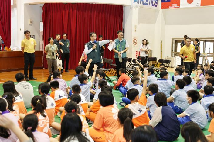 黃偉哲出席友善校園週宣導　市府團隊攜手打造安全無毒校園
