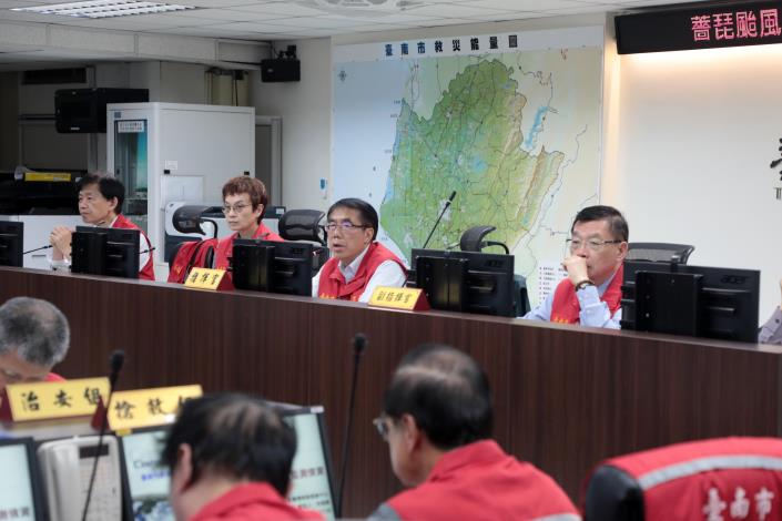 台南明日正常上班上課 黃偉哲要求戶外活動掌握風雨變化